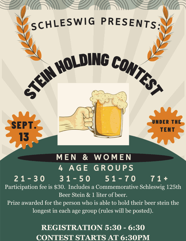 Beer Stein Holding Contest